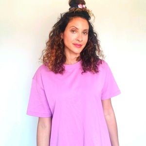 UNIQLO 100% Cotton Jersey T-Shirt Dress.